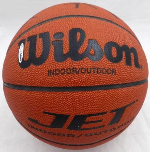 Баскетболна топка с автограф на Шон Кемпа Сиатъл Суперсоникс UDA Holo #BAB93710 - Баскетболни топки С автограф