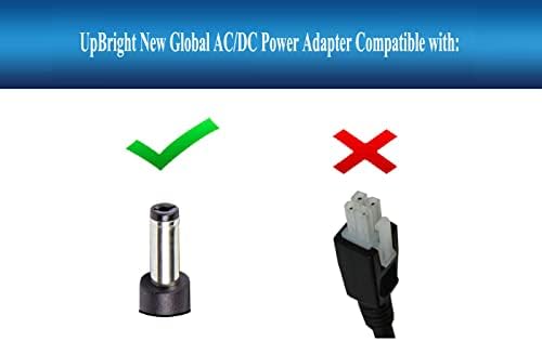 Адаптер UpBright 13,5 На ac/dc, който е съвместим с NCE 524-025 Power Cab DCC Система 524025 NC-524-025 524-25 5240025 524-221 P114 P 114 P114/10A 524-0221 NCE5240221 524221 Зарядно устройство за захранване на 13,5 vdc