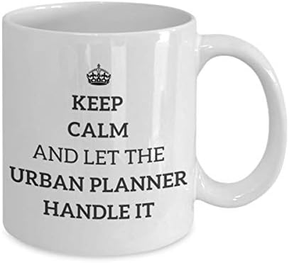 Успокой се и нека Градски планировщику да се справят с Този Планиране на Чаша Чай Подарък за колега, Приятел Пътна чаша за Подарък