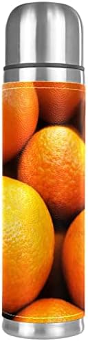 Термос Oranges От Неръждаема Стомана с вакуумна Изолация 16 унции, Множество Запечатани Бутилка за вода, без BPA с покритие, Запазва топлината или студа