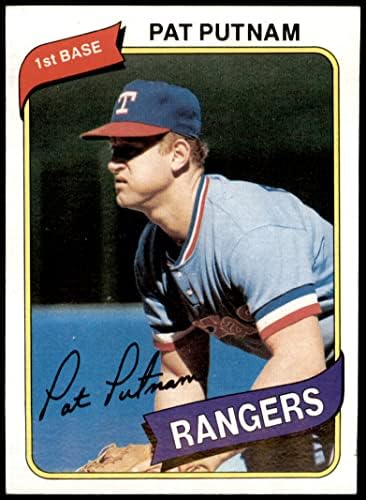 1980 Topps 22 Пат Патнэм Тексас Рейнджърс (Бейзболна картичка) EX/MT+ Рейнджърс