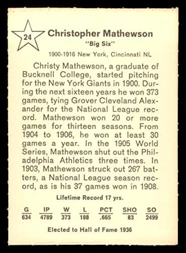 1961 Златна натиснете 24 Кристи Мэтьюсон Сан Франциско Джайентс (Бейзболна картичка) EX/MT Джайънтс