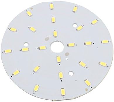 Qtqgoitem 100 mm Диаметър от 12 W 24 светодиода 5730 Висока Мощност SMD Чисто бял led тавана лампа (модел: 433 e32 364 82d f84)