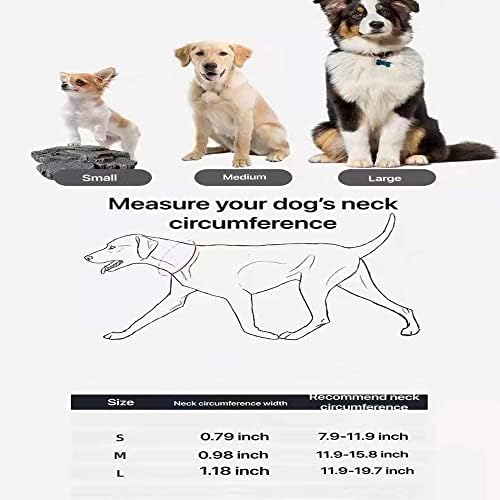 Отразяваща Яка PetStreet за кучета, Регулируеми Найлонови нашийници за кучета Малки и средни по големина, 3 Цвята и 3 Размера (Зелен, Голям)