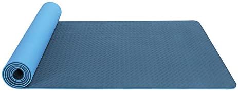 Килимче за йога ZRSL, устойчива на счупвания килимче за йога от ТПЭ с висока плътност, подложка за фитнес Двустранни постелки за упражнения с противоскользящим шарки
