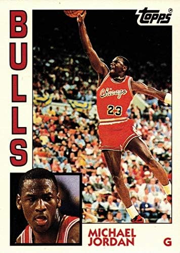 1992-93 Архив Topps 52 Баскетболно карта на Майкъл Джордан – Дизайн на карта на начинаещ 1984 г.