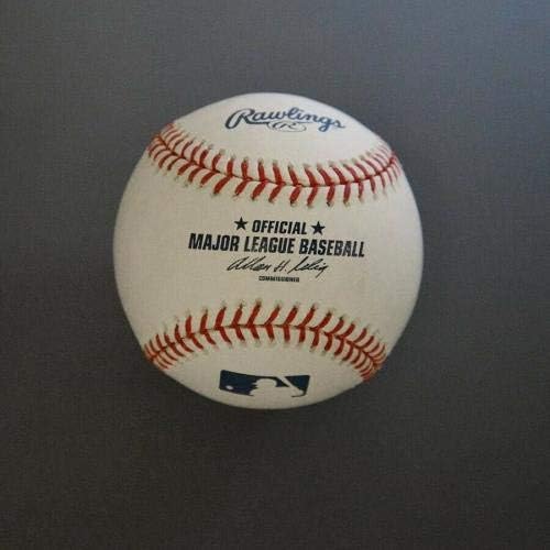 Холограма Били Отт 62-64 Къбс с Автограф от MLB Selig Baseball Auto B& E - Бейзболни Топки с Автографи