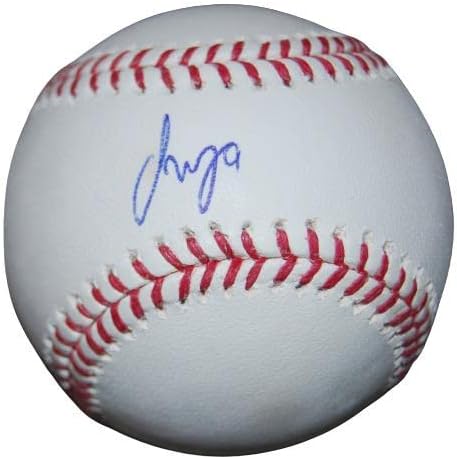 Подпис ФРАНЦИСКО МЕХИА (ТАМПА БЕЙ РЭЙС) OML baseball JSA Аутентифицирована AH95624 - Бейзболни топки с автографи