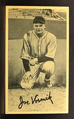 1937 Goudey Wide Pen KNL Джо Восмик Кливланд Индианс (Бейзболна картичка) (на колене / Крем хартия / и без САЩ в долната
