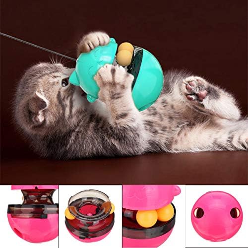 NC Пет Интерактивна Пъзел, Образователна Играчка за Котки Играчки за домашни животни Чаша С Хранителни топка За тренировка