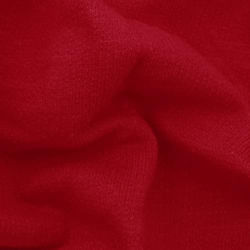 Червена френска махровая плат от памук в стила на Парцела 811