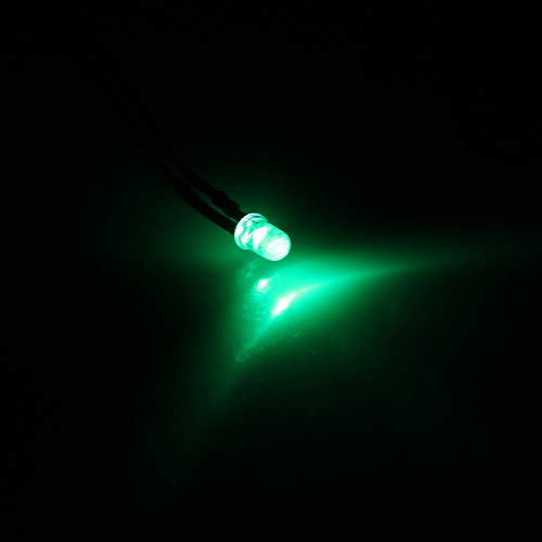 Led светоизлучающий диод Кабелна Многоцветен led светлина кабел 10шт 7,9 инча 0,06 W 12 В 5 мм, Червен Жълт Зелен Син