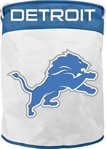 Холщовая Кошница за дрехи NFL Detroit Lions с Плетена На Дръжки