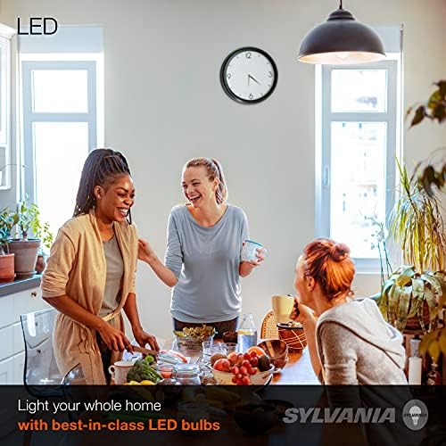 Led лампа Sylvania A19 мощност 60 W, 24 лампи мек бял цвят и 24 лампи с дневна светлина (само за 48 лампи)