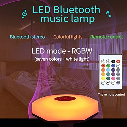 Led лампи XUnion, Крушка Bluetooth, Крушка с промяна на цвета RGB с дистанционно управление, B22, E27, Синхронизиране на музика и 8 Сюжетни режими за