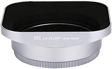 JJC Сребристо-Метална Реверсивная сенник за обектив обектив и Комплект Преходни Пръстени 49 мм за Цифров Фотоапарат Fujifilm
