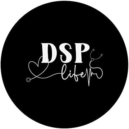 DSP Life Пряка Подкрепа за Професионално ударите на Сърцето PopSockets С възможност за смяна на PopGrip