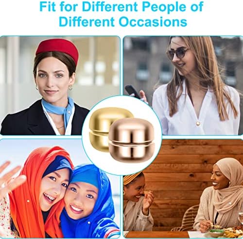 8 бр. Магнитни игли за хиджаба, Универсални Трайни Игли за хиджаба Catcan за дамски дрехи, Магнити за Шалове, Цветни