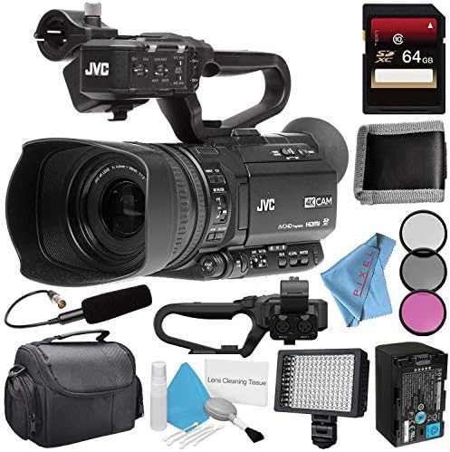 Потоковая видеокамера JVC GY-HM250 GY-HM250U 4K UHD + SDXC карта 64 GB + 62 mm Комплект филтри от 3 части QAN0067-003