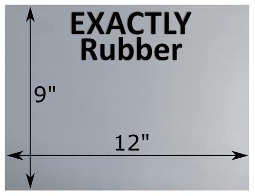 Лист хранителни силикон Exactly Rubber - 1/16 x 9 x 12 50A Durometer, Произведено в САЩ