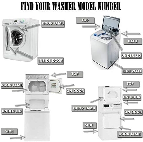 Резервни части - Определяне на делото за пералня Mabe GE за пране на дрехи WH01X27954