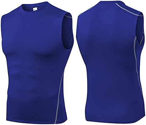 Мъжки бързосъхнеща однотонная тренировочная риза без ръкави, топ за бодибилдинг Active Body Shaper, фитнес зала, фитнес