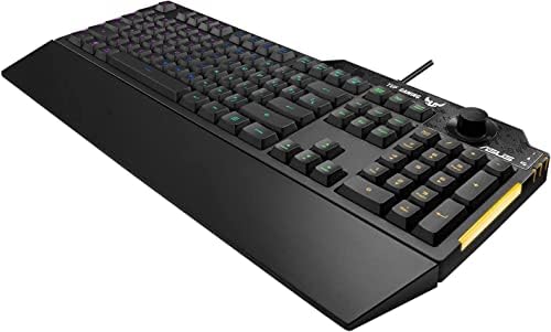 ASUS TUF Gaming Combo K1 и M3 (Комплект клавиатура и мишка, Детска, Жичен) Френски оформление Черен цвят, 90MP02A0-BCFA00