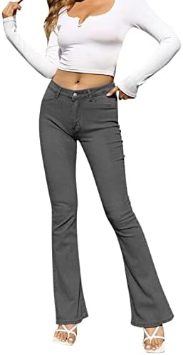 дънки за жени, Панталони с висока Талия, Естетичен Приятелка, ластични Панталони Големи размери, Тънки Ежедневни Дънки