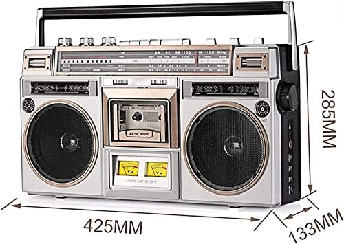 Магнетофон, Кассетный Boombox, AM/ FM радио, Безжична гледане на, Жак за слушалки, Конвертиране на Касети в USB / SD,