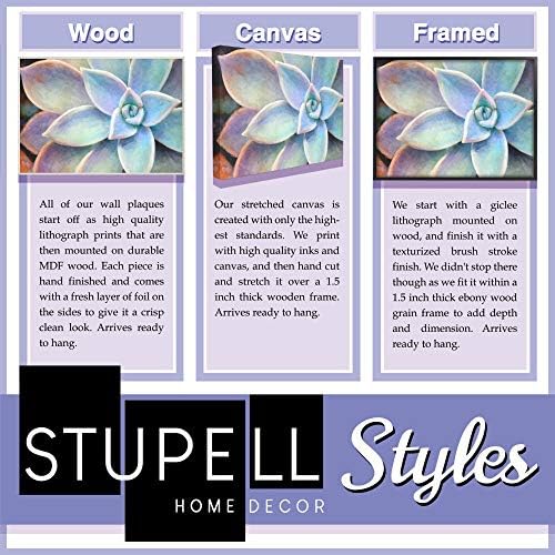 Четка за грим Stupell Industries, четка за лак за нокти, розова капельная мода, дизайн на художника Ziwei Ли, стенно