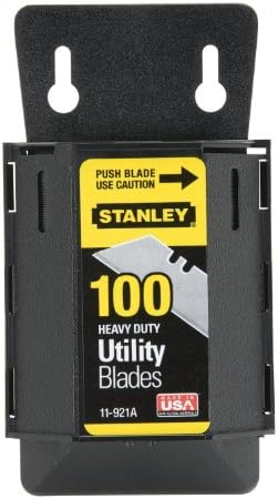 Stanley Hand Tools 11-921A 100 Опаковки Остриета за универсални Ножове и Спорта