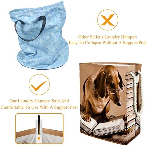 Кошница за дрехи за Кучета Unicey Dachshund Сгъваема Кошница за Съхранение на Детска кошница