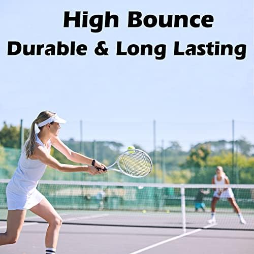 Тенис топки SUNEZLGO, 4 опаковки, Тенис Топки за тренировки с високо кръвно налягане, Спортни Топки, Топки за Тенис за