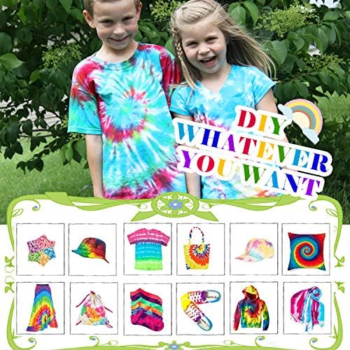Комплект бои за равенство - за деца, възрастни и групи - 26 цветя, творчески комплект бои за тъкани, за да работи, работи