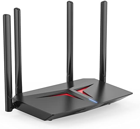 Рутер Smart WiFi 6, двойна лента Gigabit router (Скорост на безжична връзка до 1754 Mbps) Слот, МУ-MIMO, OFDMA, Родителски