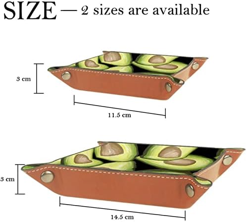 Авокадо Храна Зеленчуци Природа Кутия За Съхранение На Нощни Тенис На Тава Взаимозаменяеми Ключ В Чантата Си Монетница