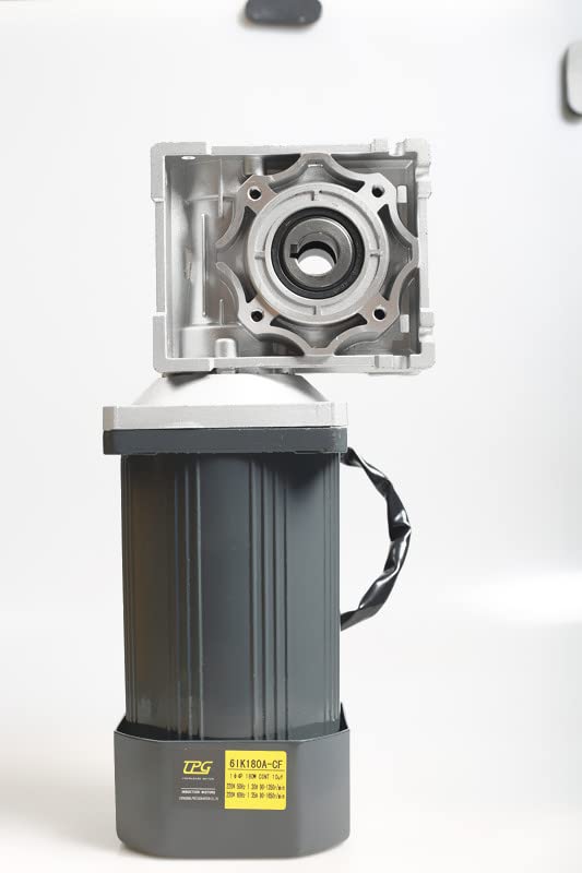 Двигател на променлив ток Davitu - 220 vac мощност 90 W с червей съоръжения скоростна кутия RV30 / RV40, двигател с червей