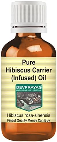 Носител на хибискус Devprayag Pure (влива със) Масло (розов хибискус китайски) 5 мл (0,16 грама)