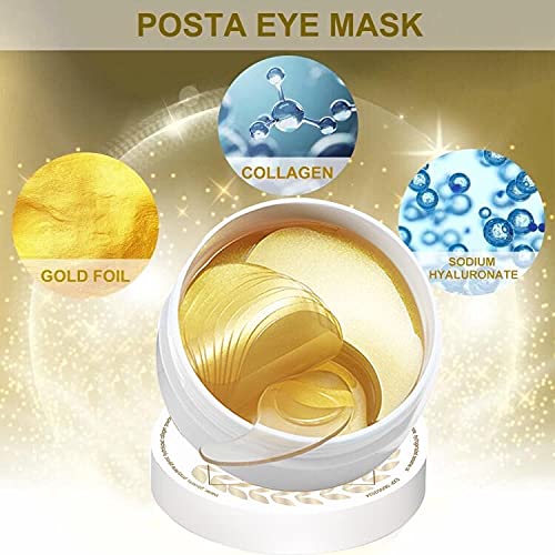 Стик за маска от зелен чай Guaranteard360 с 24-Каратной златна маска за очи, Дълбоко Почистване и детоксифицирующий Глинено