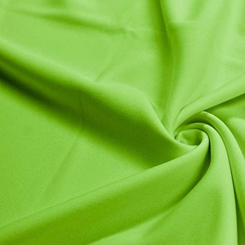 Двойна трикотажная тъкан от полиестер Evie Lime Green за гмуркане by The Yard - 10021