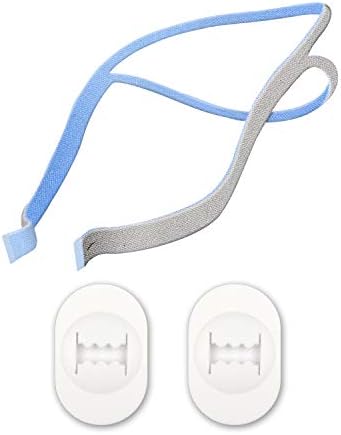 Преносимото прическа за CPAP-маска ResMed Airfit P10 на носа възглавница. (1 опаковка) Включва в себе си 2 безплатни