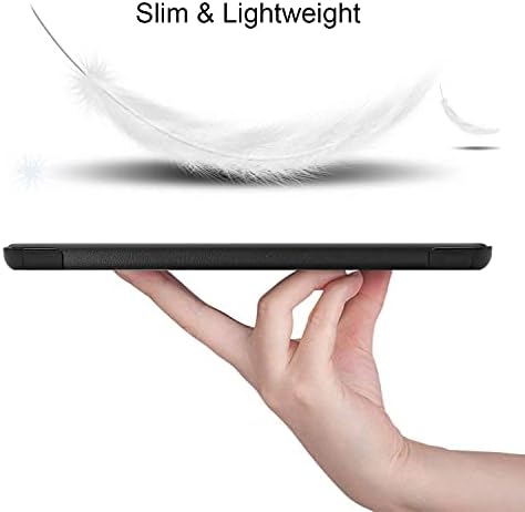 Cbus Безжичен Смарт Флип калъф-награда за Samsung Galaxy Tab S7 FE (Черен)