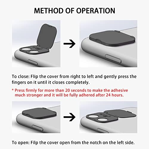 EYSOFT Privacy Cover е Съвместим за 14 Pro / iPhone 14 Pro Max с калъф за предна камера на iPhone 14 Pro / iPhone 14