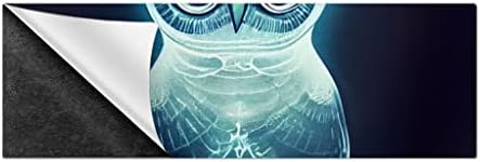 Красива Магнитна Броня Стикер с изображение на Совата - Колоритен Стикер На Бронята - Красива Художествена стикер на