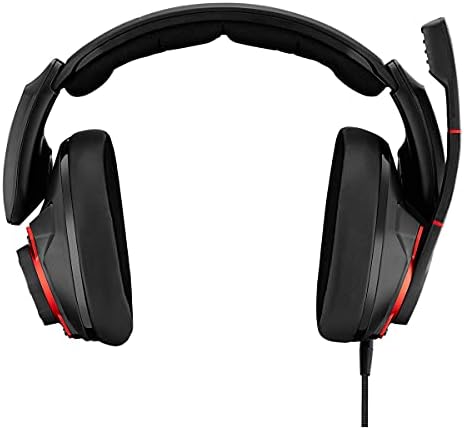 Детска акустична слушалки EPOS Audio GSP 600 затворен тип (Черно / Червено)