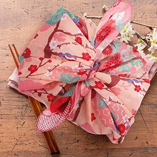 Sosoport Японски Носна Кърпичка Здрав Плат За Опаковане На Bento Плат За Покривки Подарък Кутия За Опаковка Плат