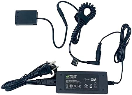 Конектор dc и ac адаптер, Wasabi Power DCC-LPE17 Dummy Батерия за Canon DR-E17, CA-PS700, АСК-E17, LP-E17, 9927B001 и