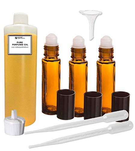 Набор от парфюмерийни масла Grand Parfums -Съвместим с Парфюмерным масло Shalimar Light, Нашата интерпретация (16 унция)