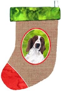 Carolin's Treasures SC1023-CS Коледни Чорапи, Чорапи За Окачване на Камината, Декор за Коледно парти, Семейни Празнични