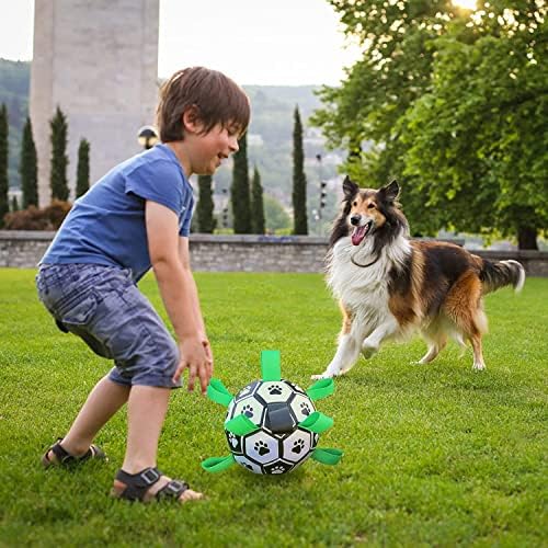 Играчка топка за кучета LOTMIAI, Интерактивен Топка за домашни любимци, на закрито, на открито, Подаръци за Рожден Ден,